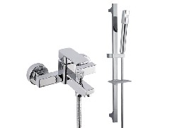 Solution to blockage of stainless steel shower faucet