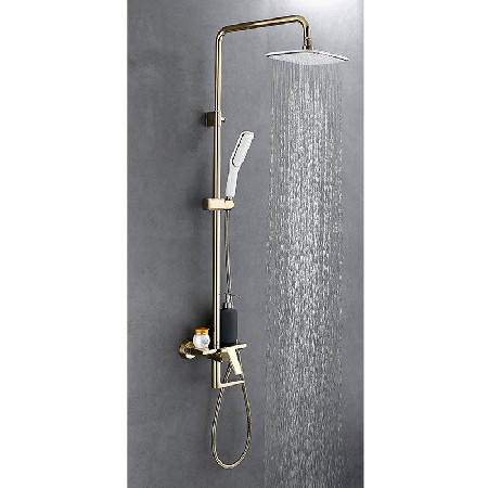 3623 shower zirconium gold