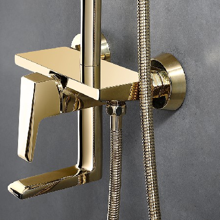 3623 shower zirconium gold