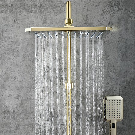 Gaosi shower zirconium gold